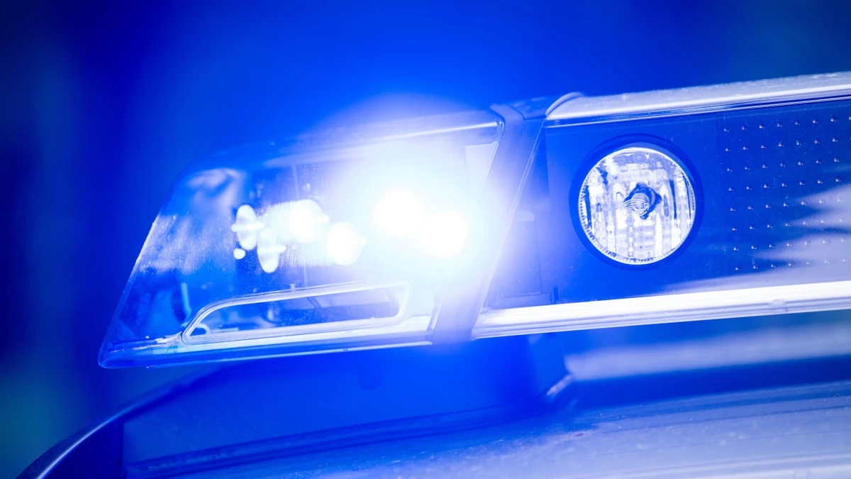 Blaulicht eines Polizeiwagens - dpa