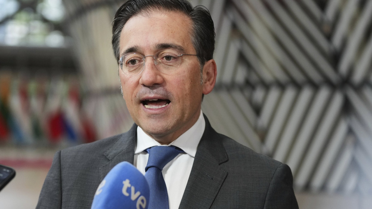 Der spanische Außenminister Jose Albares im Juni in Brüssel - dpa