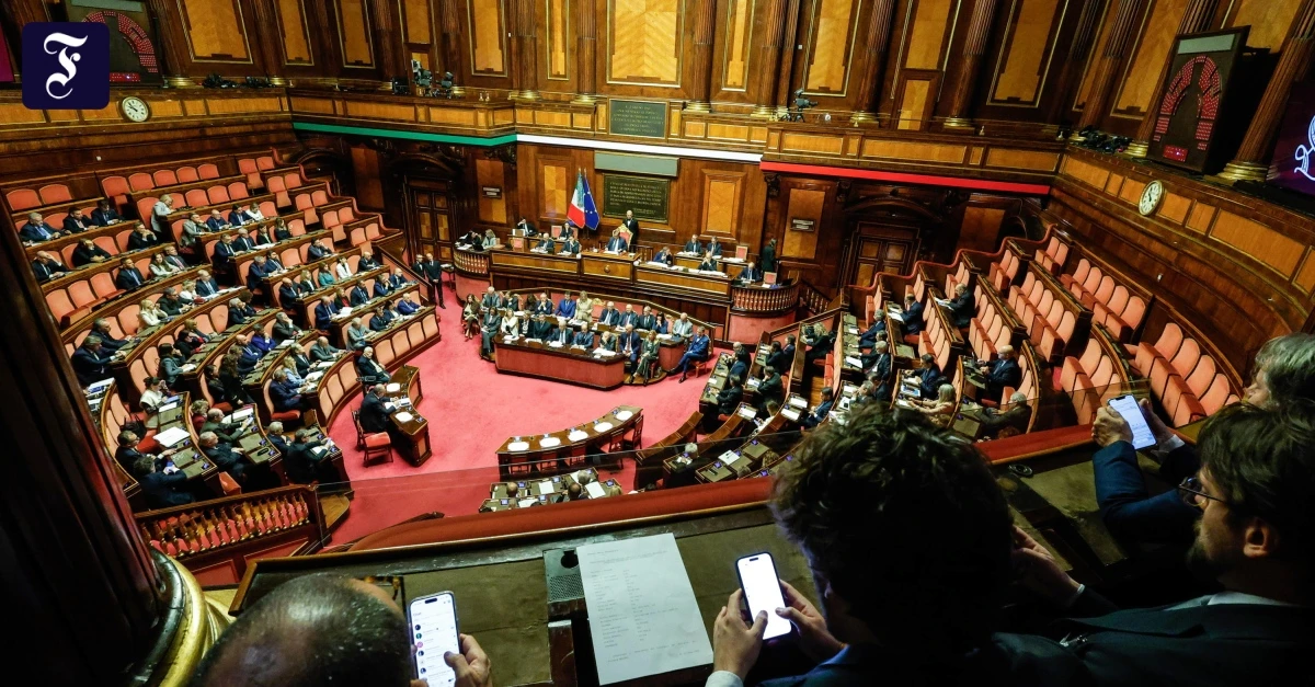 Justizreform in Italien: Per Los ins Gremium