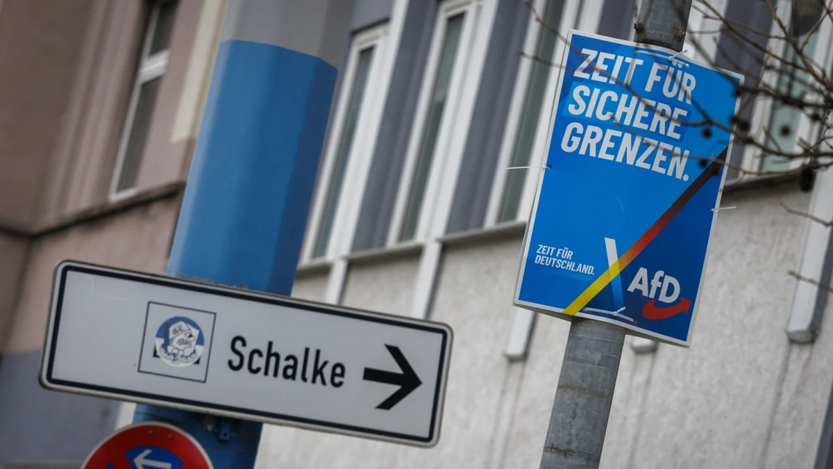 In Gelsenkirchen besonders erfolgreich: Die AfD konnte im Ruhrgebiet punkten - dpa