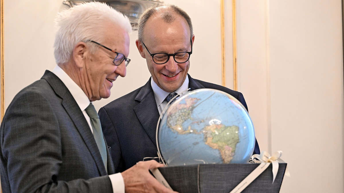Kretschmann empfängt Merz: „Wir haben nur eine Chance, wenn wir die Technologieführerschaft haben“