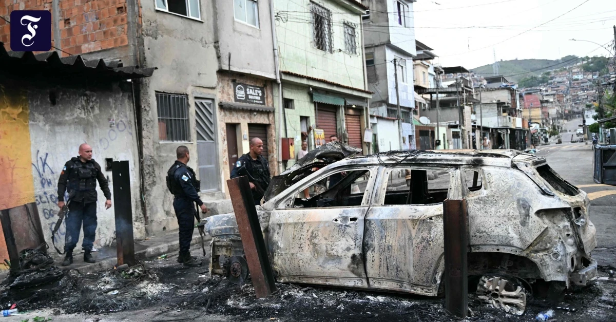 64 Tote nach Polizeieinsatz: Kriegsszenen in Rio de Janeiro