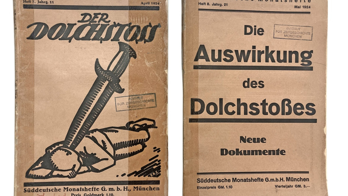 Dolchstoßprozess: Der Gerichtssaal als politisches Schlachtfeld