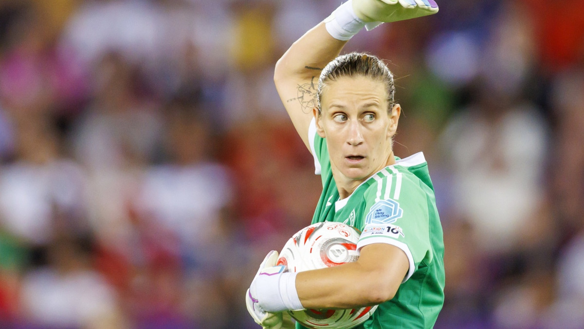 Ann-Katrin Berger steht in der Nations League nicht im deutschen Tor. - dpa