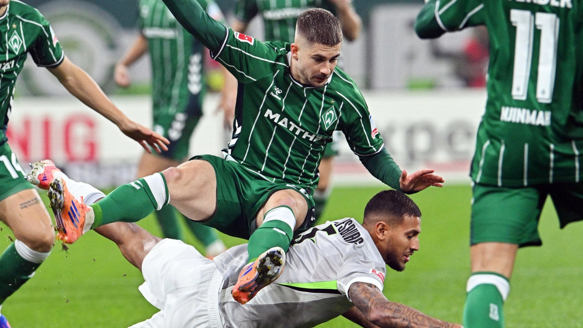 Bremen dreht das Spiel: Blasses Wolfsburg rutscht weiter ab Bremen dreht das Spiel: Blasses Wolfsburg rutscht weiter ab