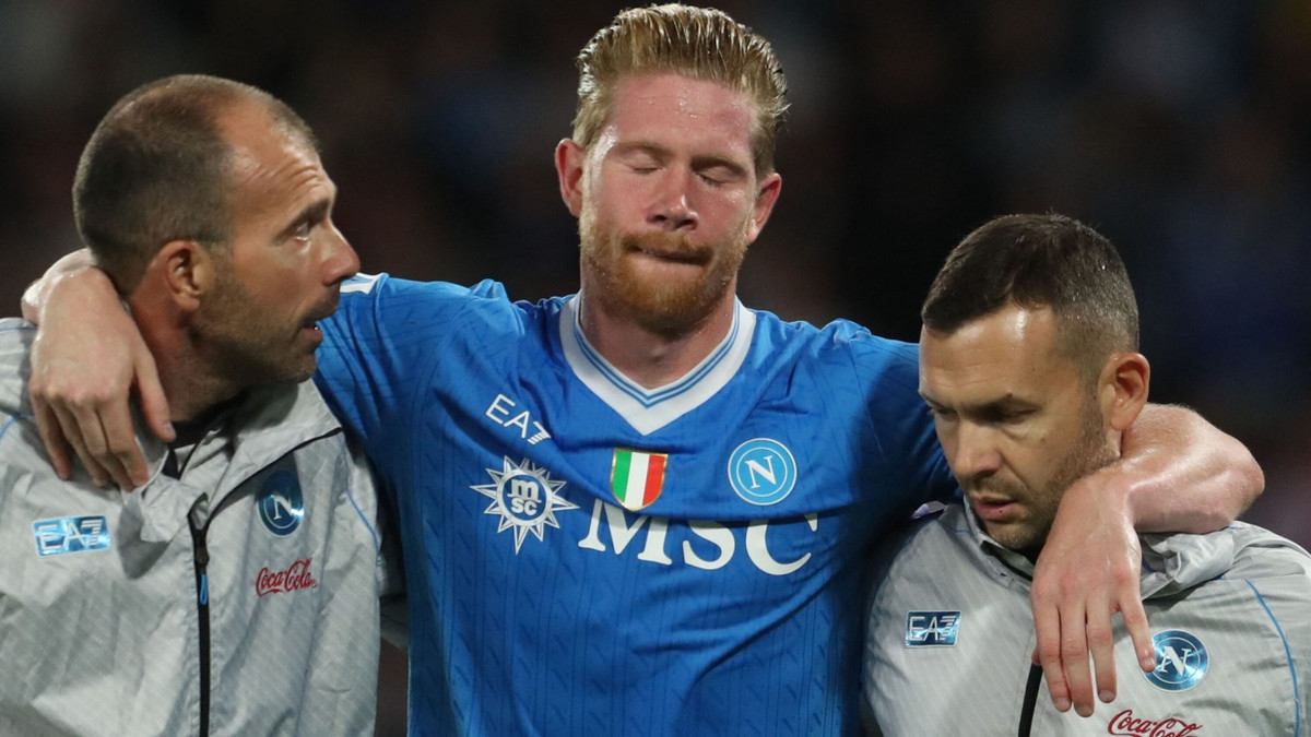 Fußball in Italien: Kuriose Verletzung bei De Bruyne nach Elfmeter-Treffer