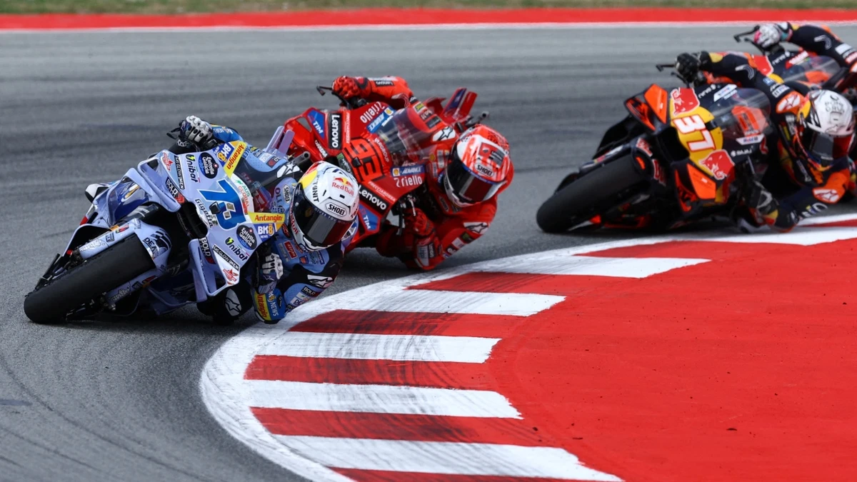 die Führenden in der MotoGP - Reuters