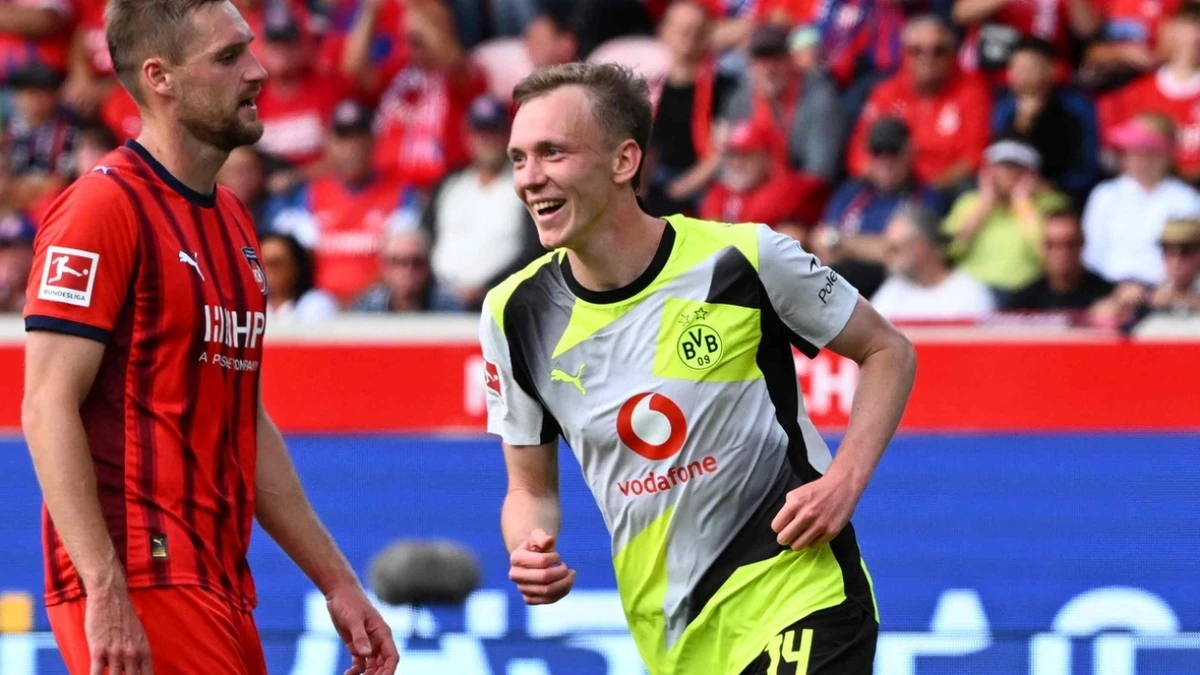 Frühe Rote Karte: Heidenheim macht es dem BVB leicht