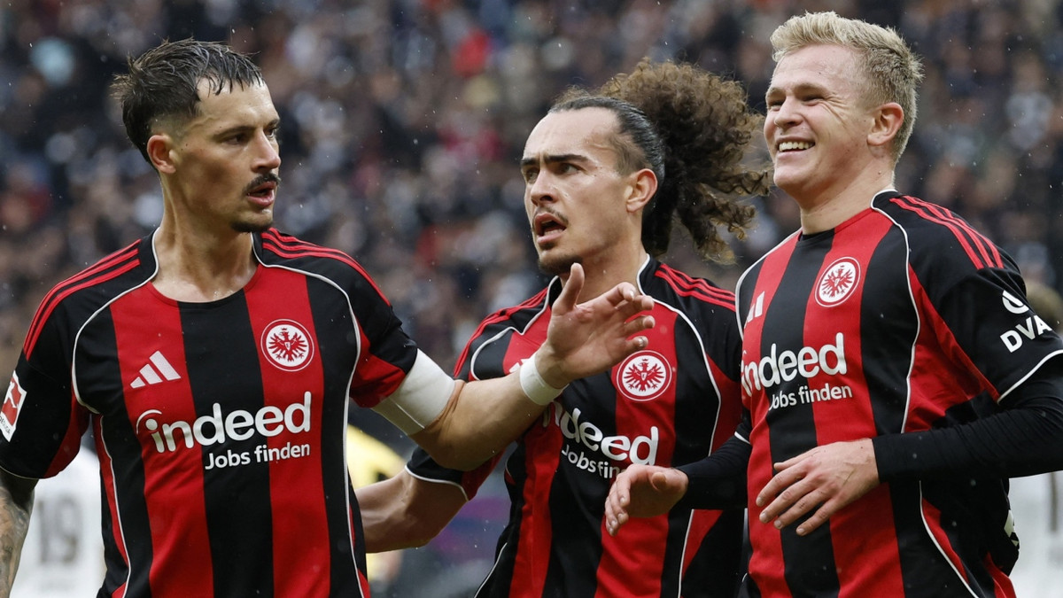 2:0 gegen FC St. Pauli: Große Erleichterung bei Eintracht Frankfurt