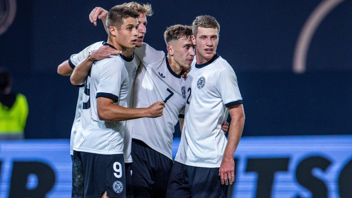U21-Nationalmannschaft: Überragender Tresoldi trifft dreimal gegen Lettland