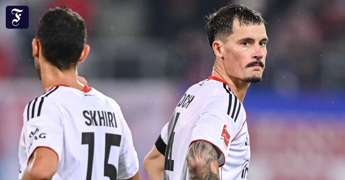 1:1-Unentschieden: Frankfurt enttäuscht in Heidenheim