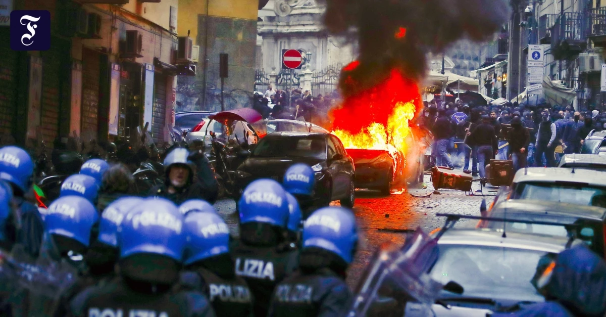 Risikospiel der Eintracht: „Neapel ist eines der gefährlichsten Pflaster“