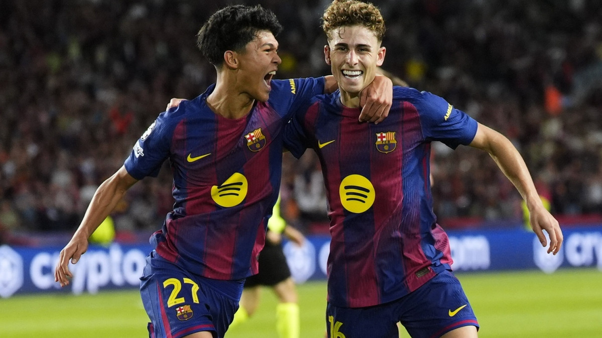Der FC Barcelona hatte viel Spaß beim Spiel gegen Piräus. - EPA