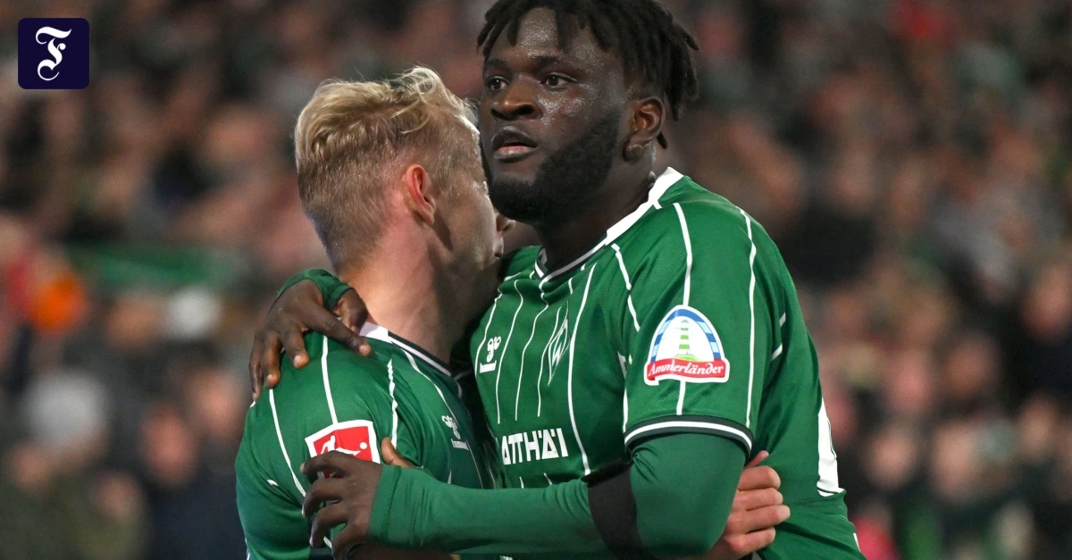 Bundesliga-Heimsieg: Bremen lässt Union Berlin hinter sich