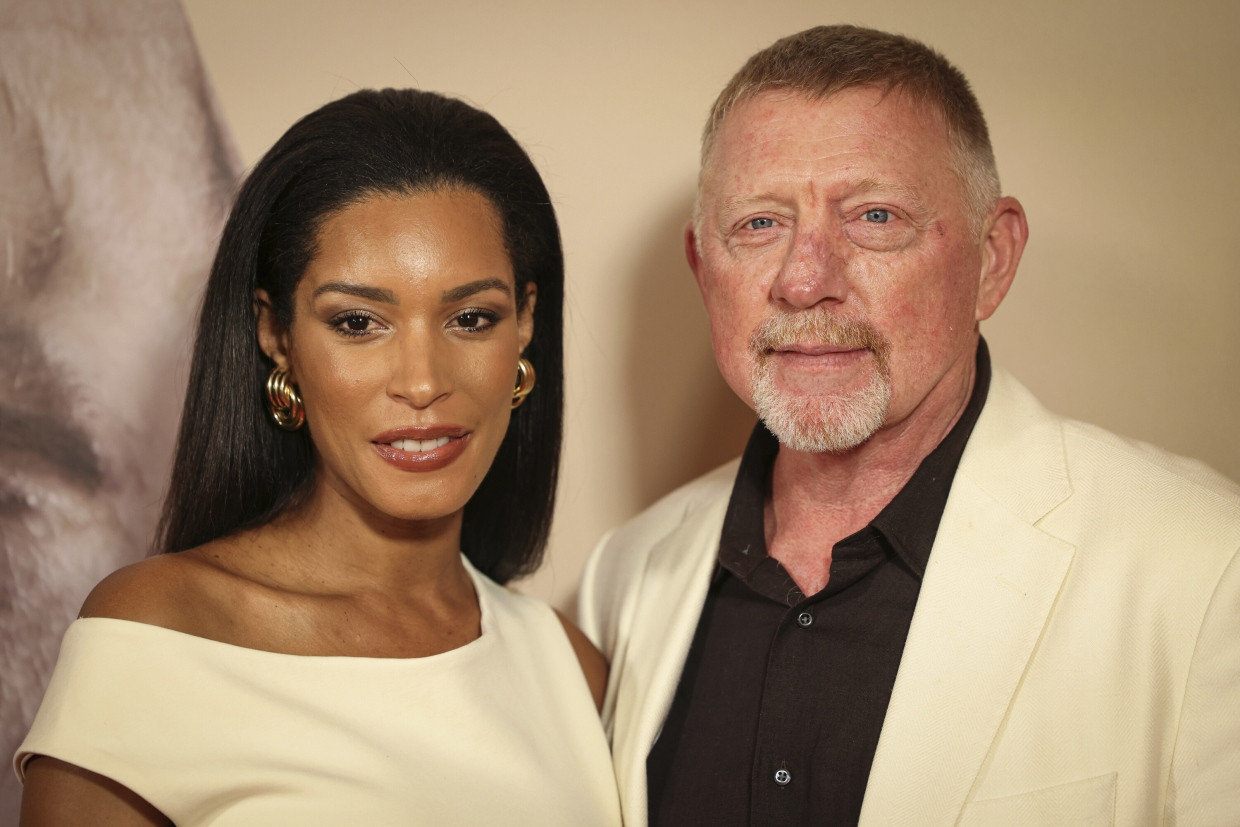 Familiäre Unterstützung: Boris Becker und seine Frau Lilian de Carvalho Monteiro bei der Buchpremiere in Berlin