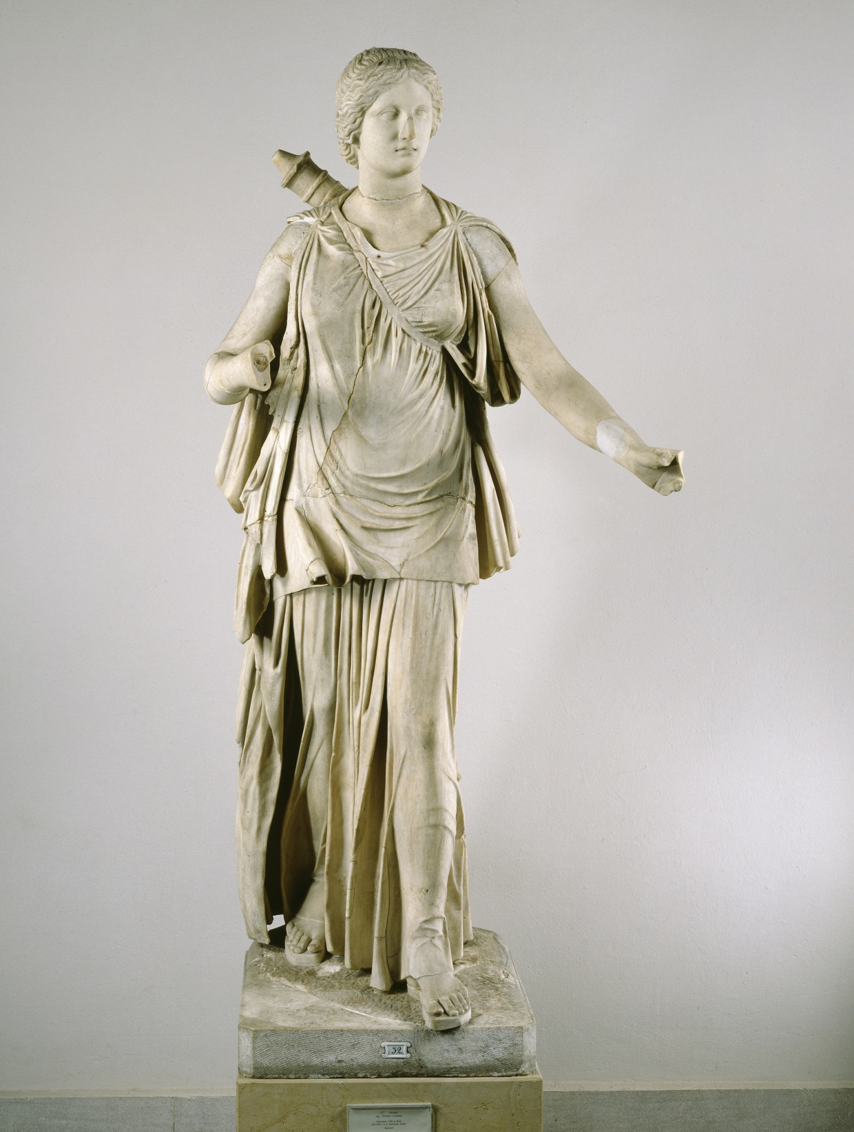 Römische Göttin nach griechischem Vorbild: die restaurierte „Artemis Colonna“