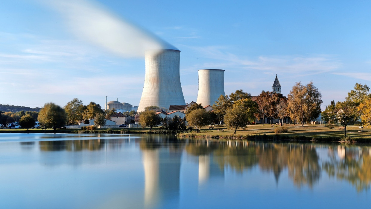 Atomkraftwerk in Civaux: Frankreich gewinnt viel Strom aus Kernkraft.