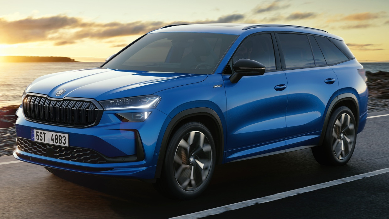 SkodaSUV Kodiaq Zweite Generation wird größer und luxuriöser