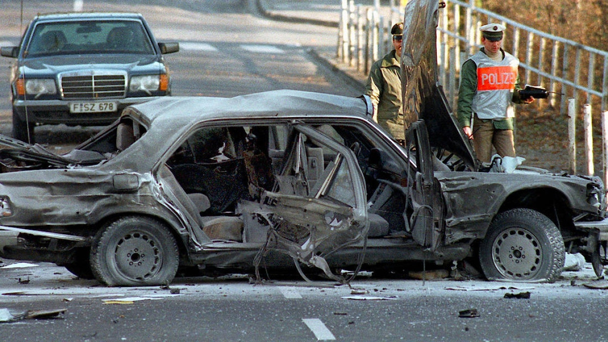 Deutschland 1989: Ermordung von Alfred Herrhausen | FAZ