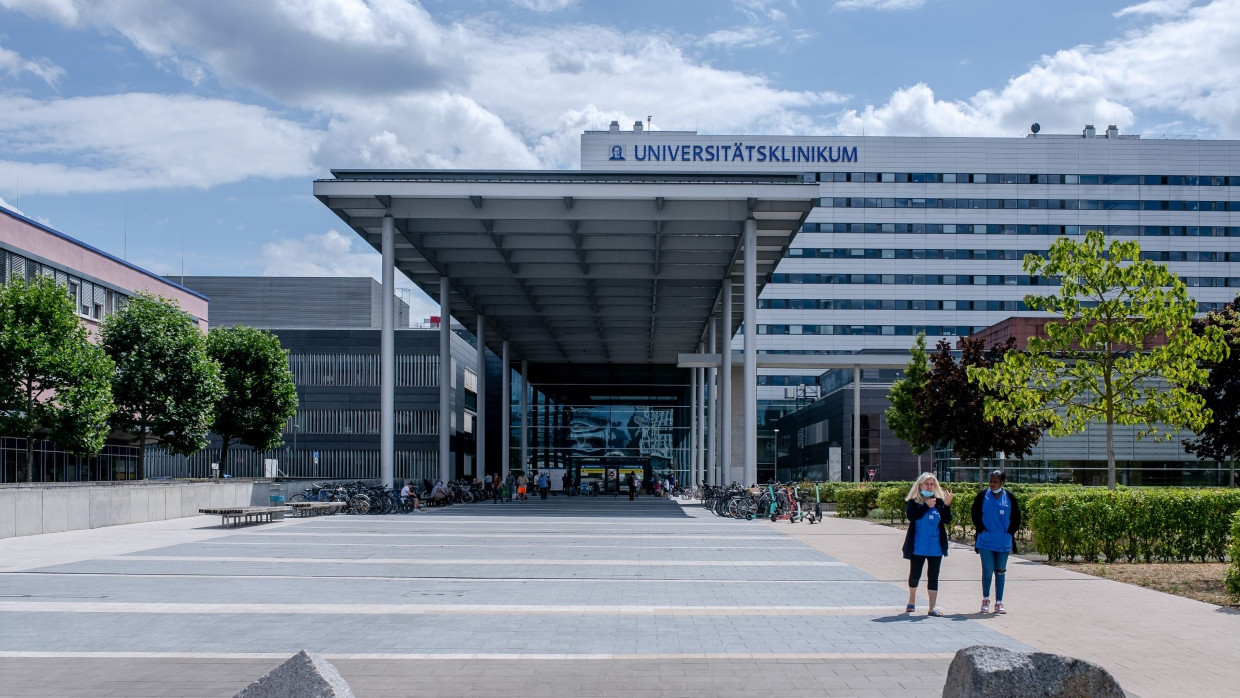 Derzeit von der Onlinewelt abgeschnitten: Das Frankfurter Uniklinikum