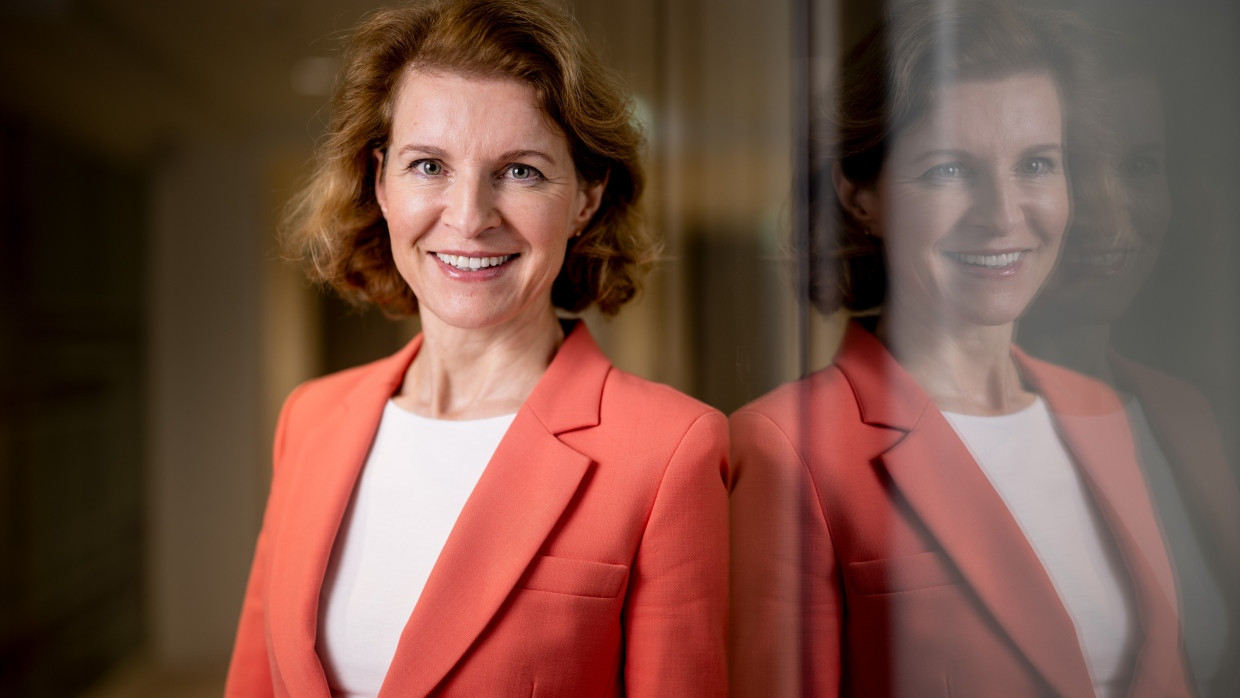 Die Juristin Sabine Mauderer, 55, ist seit einem Jahr Vizepräsidentin der Bundesbank.