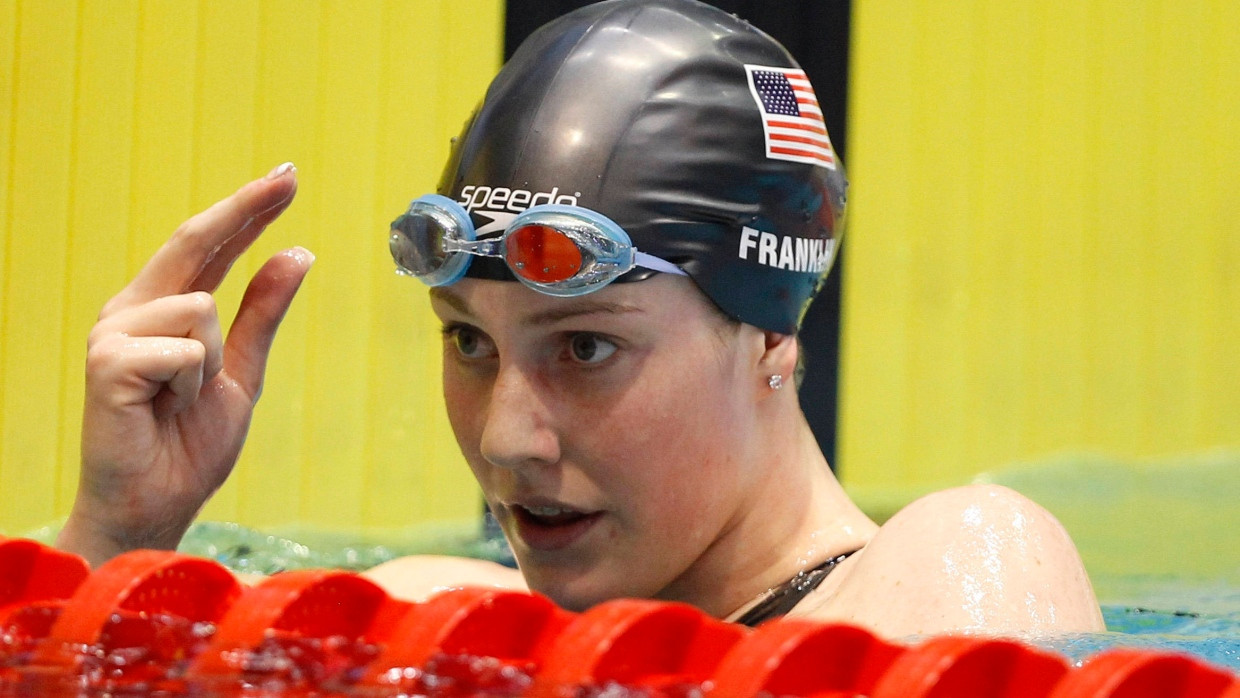 Missy Franklin Glück auf großem Fuß