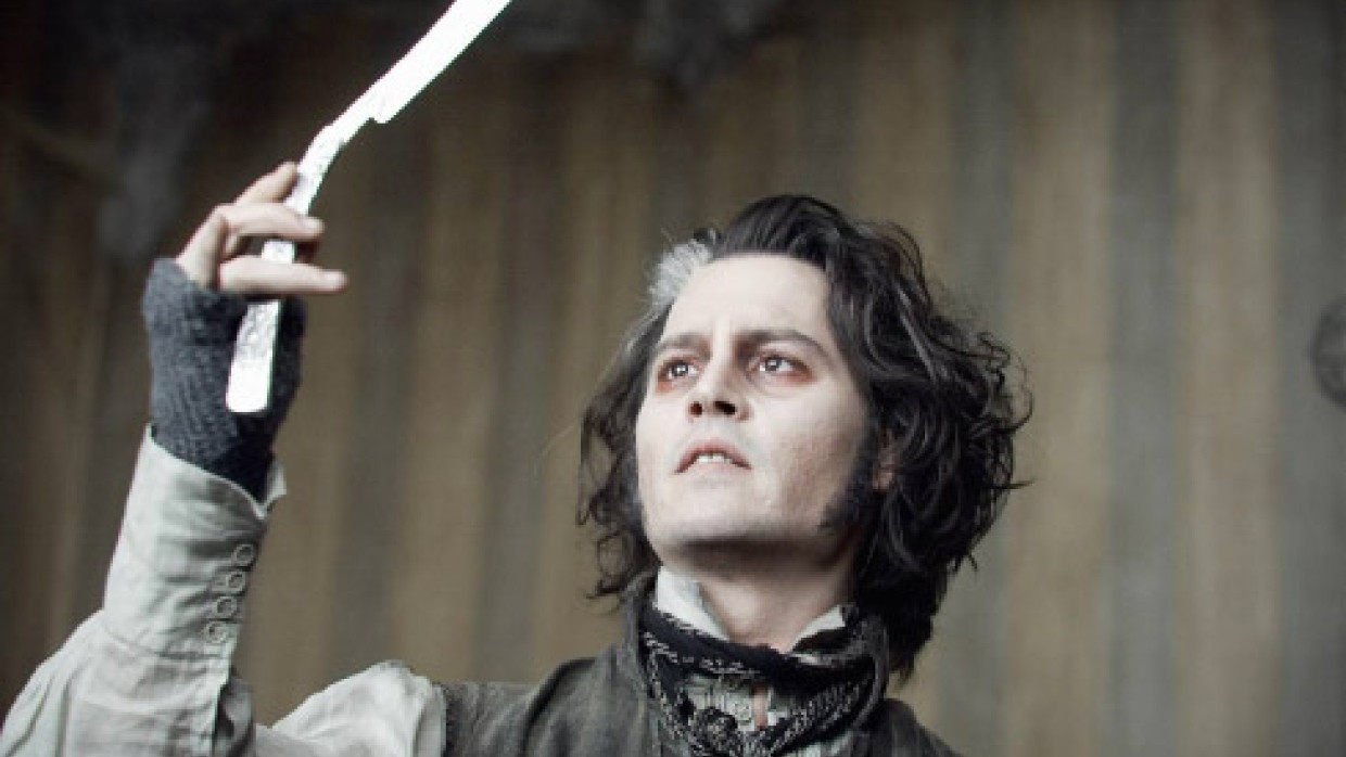 Tim Burtons Grusical „Sweeney Todd“ Ein Splatterfilm, der sich als Kunst geriert