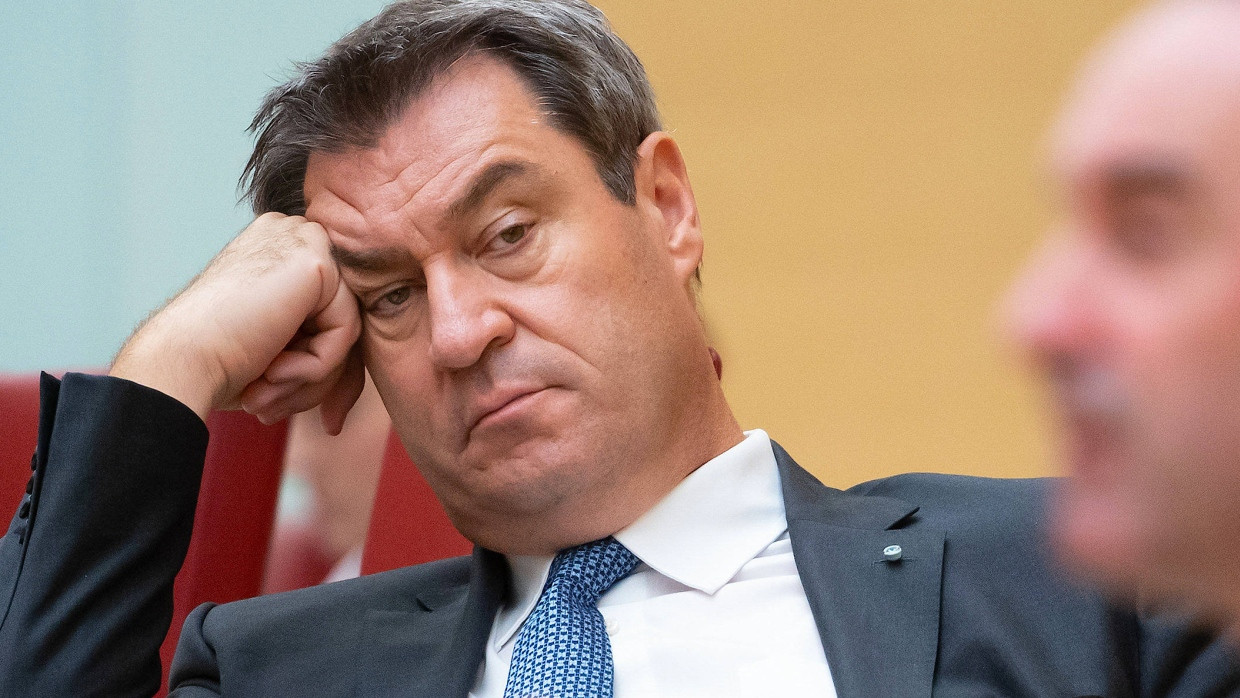 K-Frage der Union: Markus Söder muss nur zuschauen | FAZ