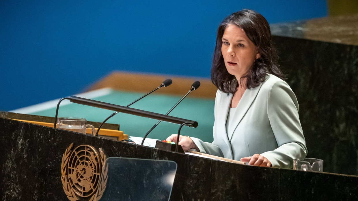 Annalena Baerbock soll Präsidentin der UN-Generalversammlung werden | FAZ
