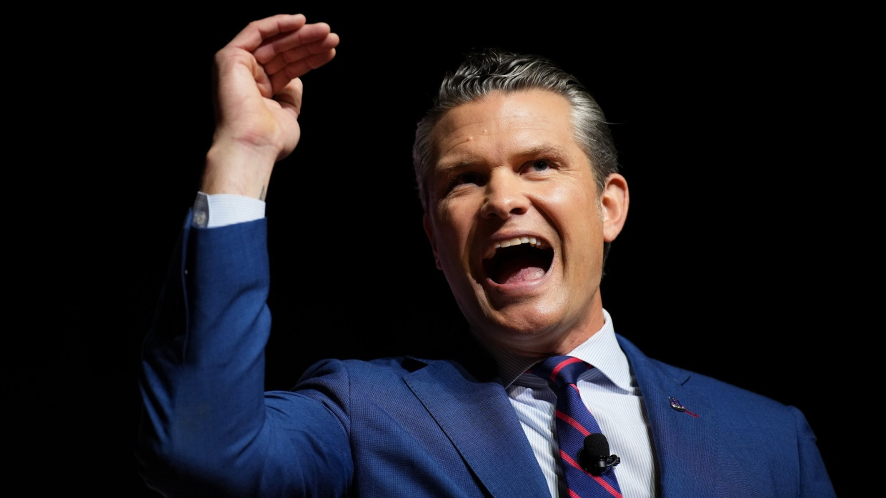 US-Verteidigungsminister Pete Hegseth ist die kritischen Reporter los.
