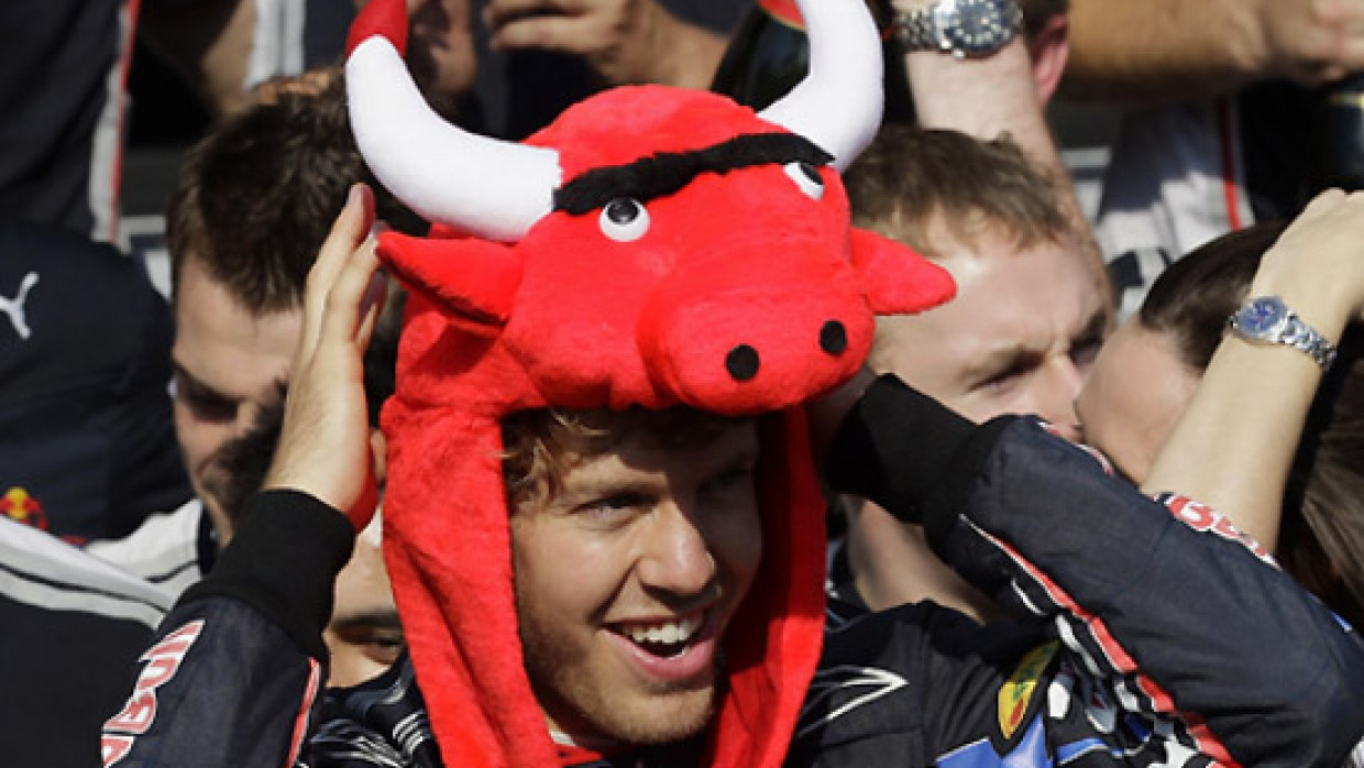 Zugespitzt: Sebastian Vettel spielt mit der Konkurrenz