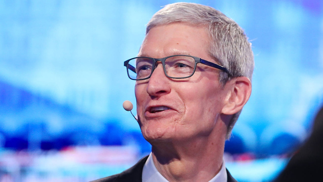 Tim Cook ist seit sechs Jahren der Chef von Apple.