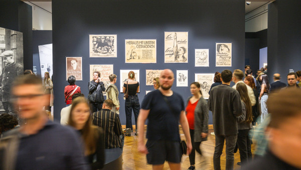 Auch in der Kollwitz-Ausstellung im Städel war viel los.