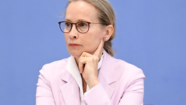Sie weist die Vorwürfe zurück: Frauke Brosius-Gersdorf bei einer Pressekonferenz im April 2025