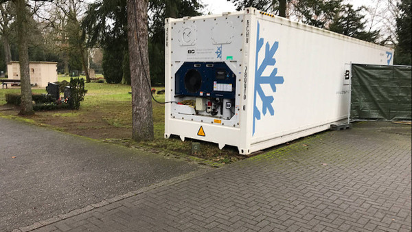 Stromer: So sieht der an Hanau gelieferte Kühlcontainer aus